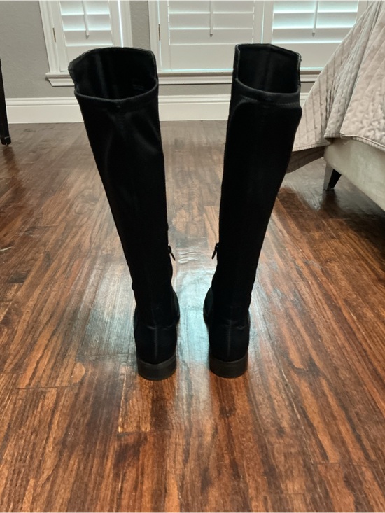 Saks Fifth Avenue Shoes - Saks Fifth Avenue Black Over-the-Knee Stretch Boots